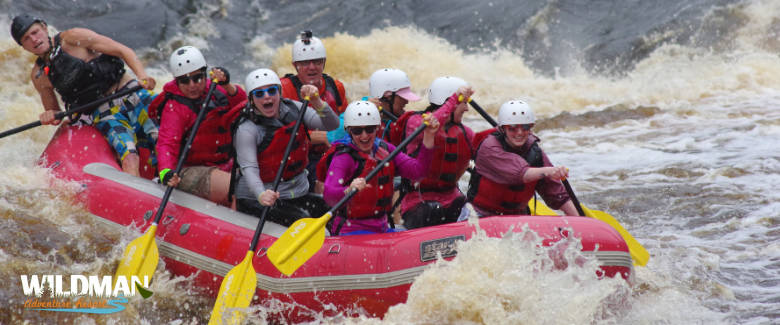 Menominee River Rafting Thornton S Rafting Resort Campgrounds Athelstane Wi